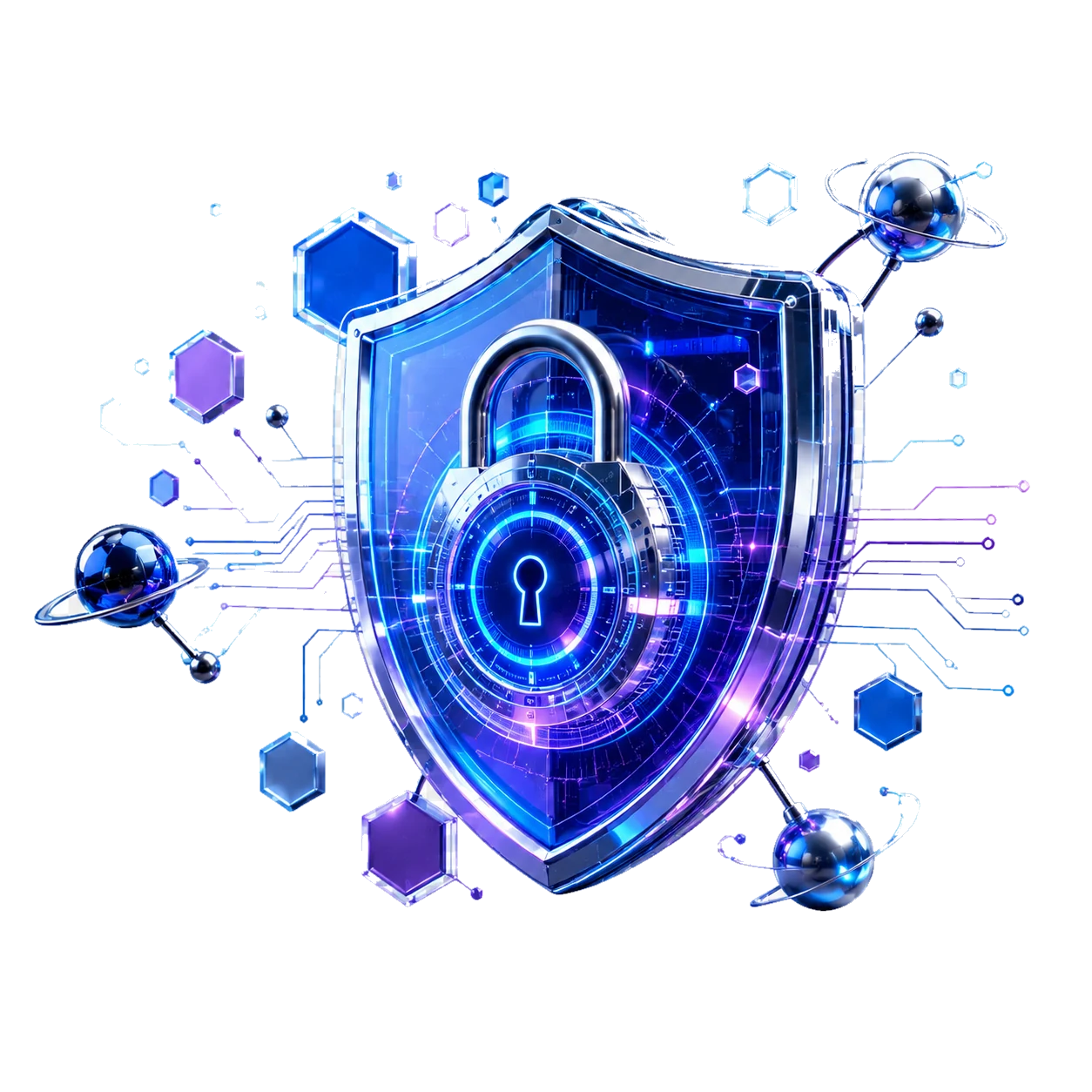 Cybersecurity shield from the previous website