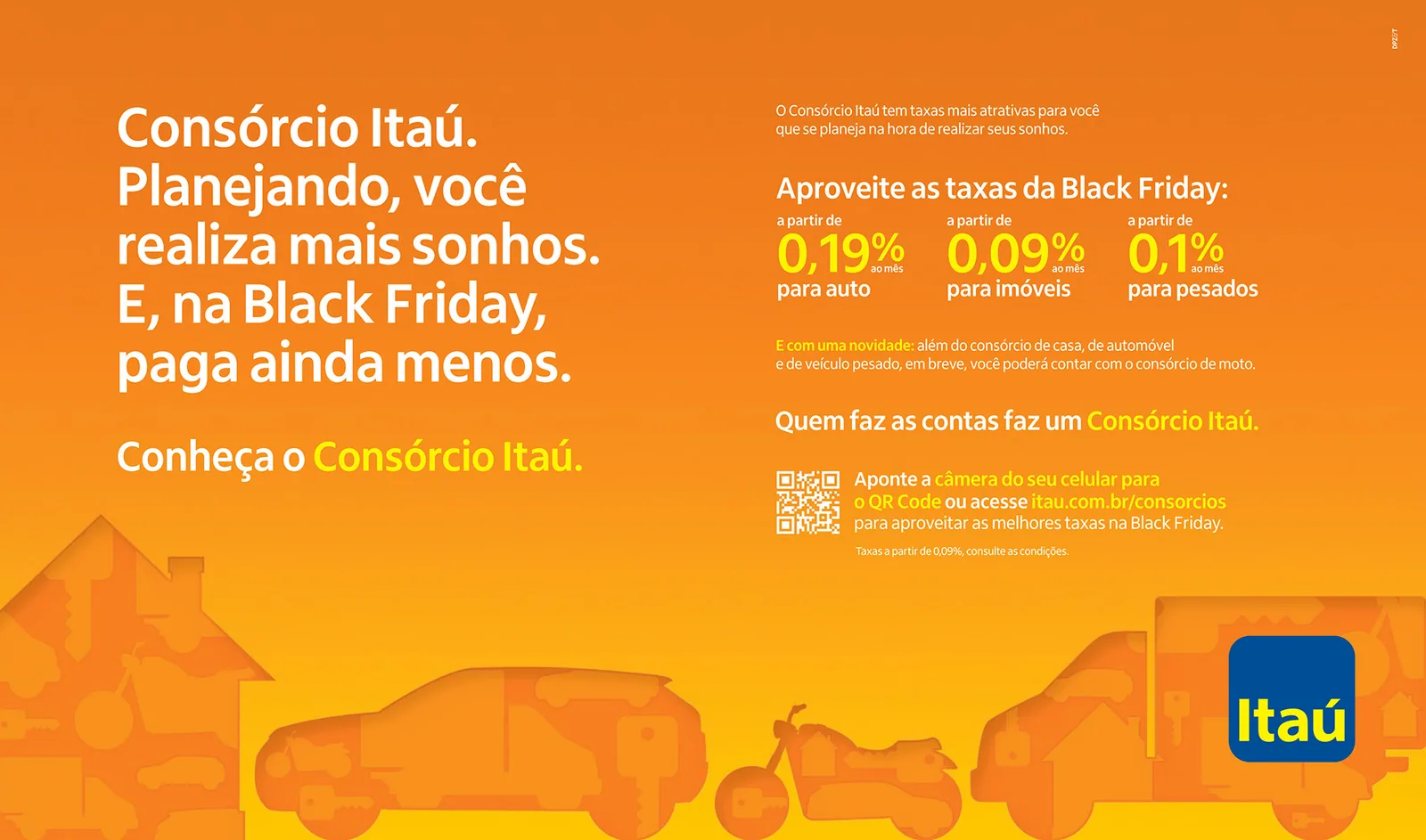 Itaú. Key visual, conceito criativo e desdobramentos digitais.